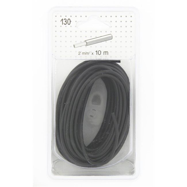 Câble Électrique 2mm² Noir 10 M