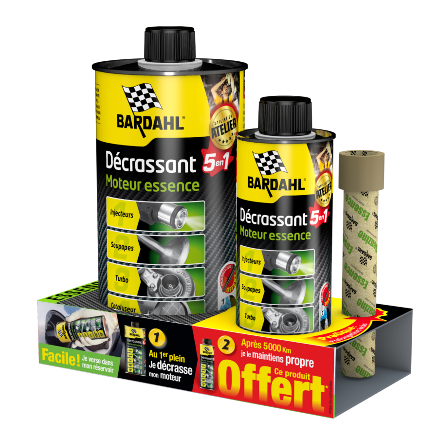 Décrassant Moteur Essence Métal 5 Premium 1L - Nettoyant 5 En 1 Injecteurs, Vanne EGR, Admission, Turbo, Catalyseur & FAP