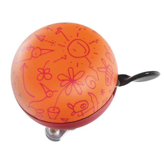 Sonnette Graffiti 60 Mm Orange Maxxus