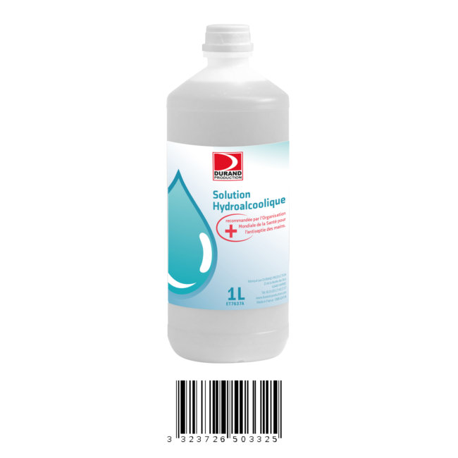 Solution Liquide Hydroalcoolique 1l