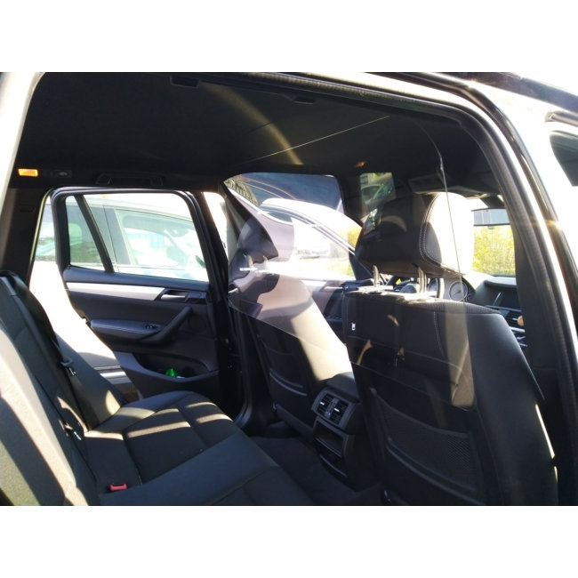 Paroi De Protection Antivirus Pour Taxi, Vtc Et Ambulances En Polycarbonate Taille S