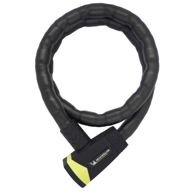 Antivol Vélo Câble Articulé Michelin 25 X 120 Cm Pour Vélo