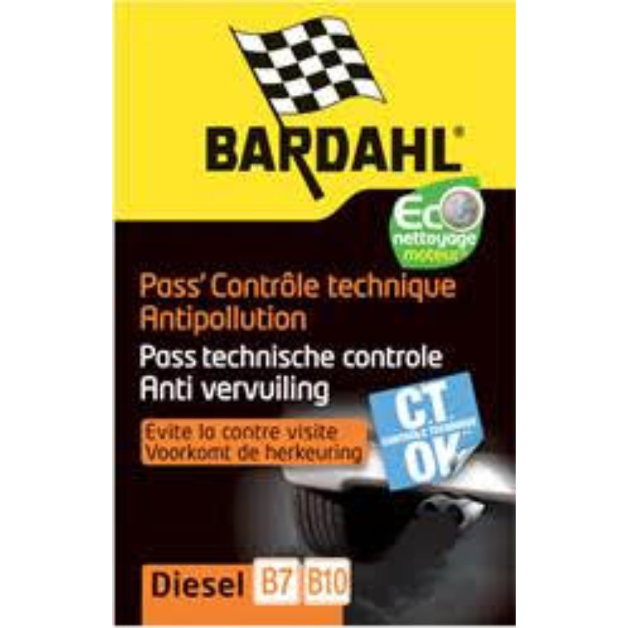 Pass' Contrôle Technique Antipollution Diesel Bardhal 800 Ml