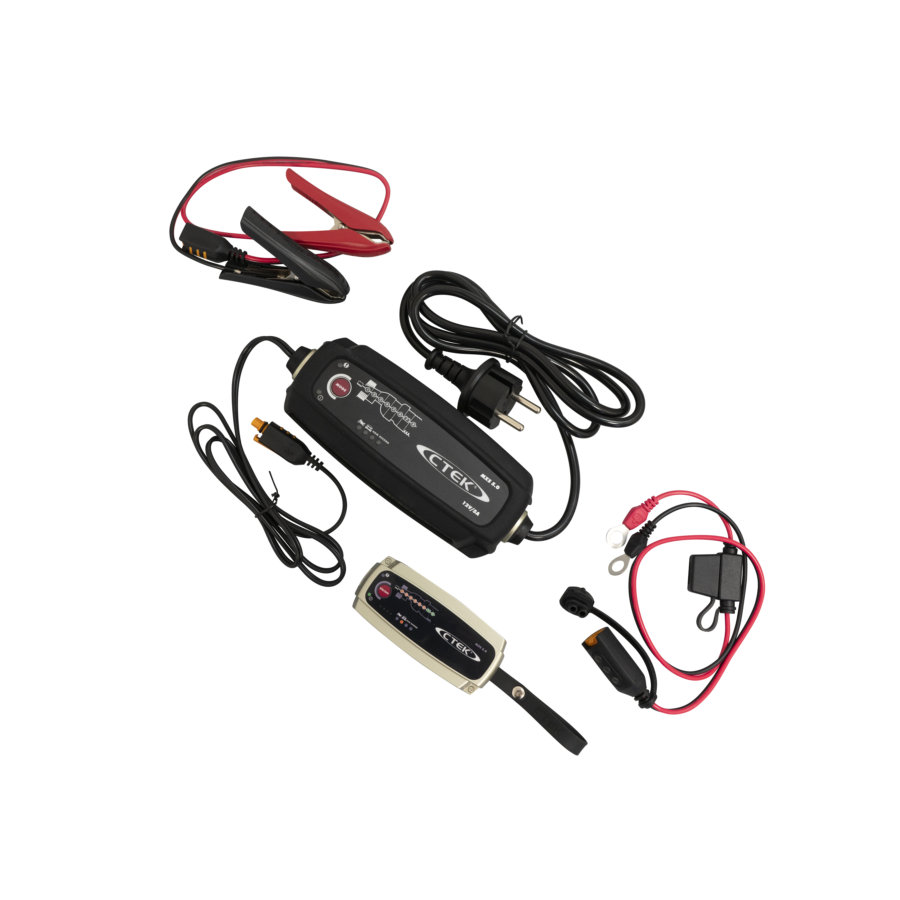 Chargeur batterie CTEK MXS 5.0 5A/12V + PowerBank 5000 MAH + Câble