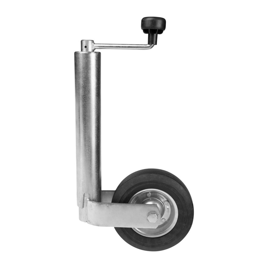 Roue Jockey Acier Galvanisé Sans Bride 60 Mm Spotlight