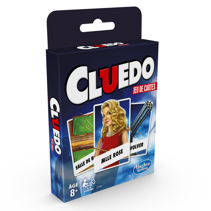 Jeu de cartes Hasbro Cluedo