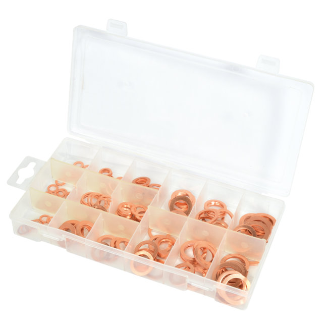 Coffet De 150 Joints Cuivre 5x10 - 5x24 Mm Autobest