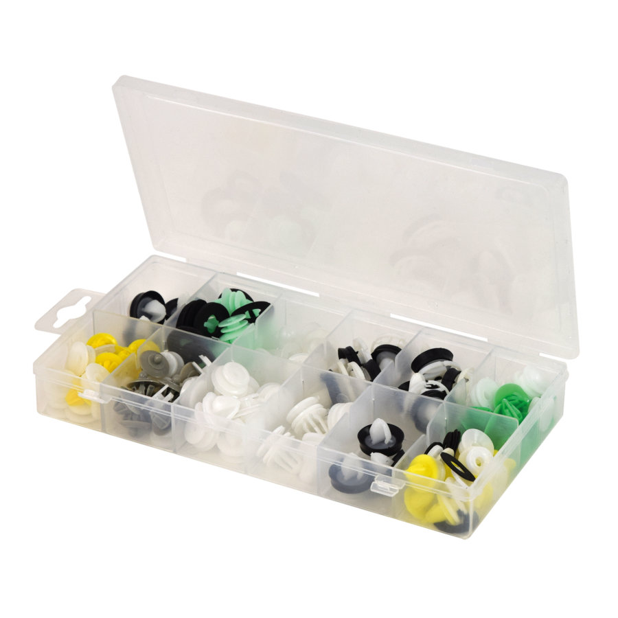 Coffret Agrafes Panneaux De Portes Renault/dacia Autobest 85 Pièces