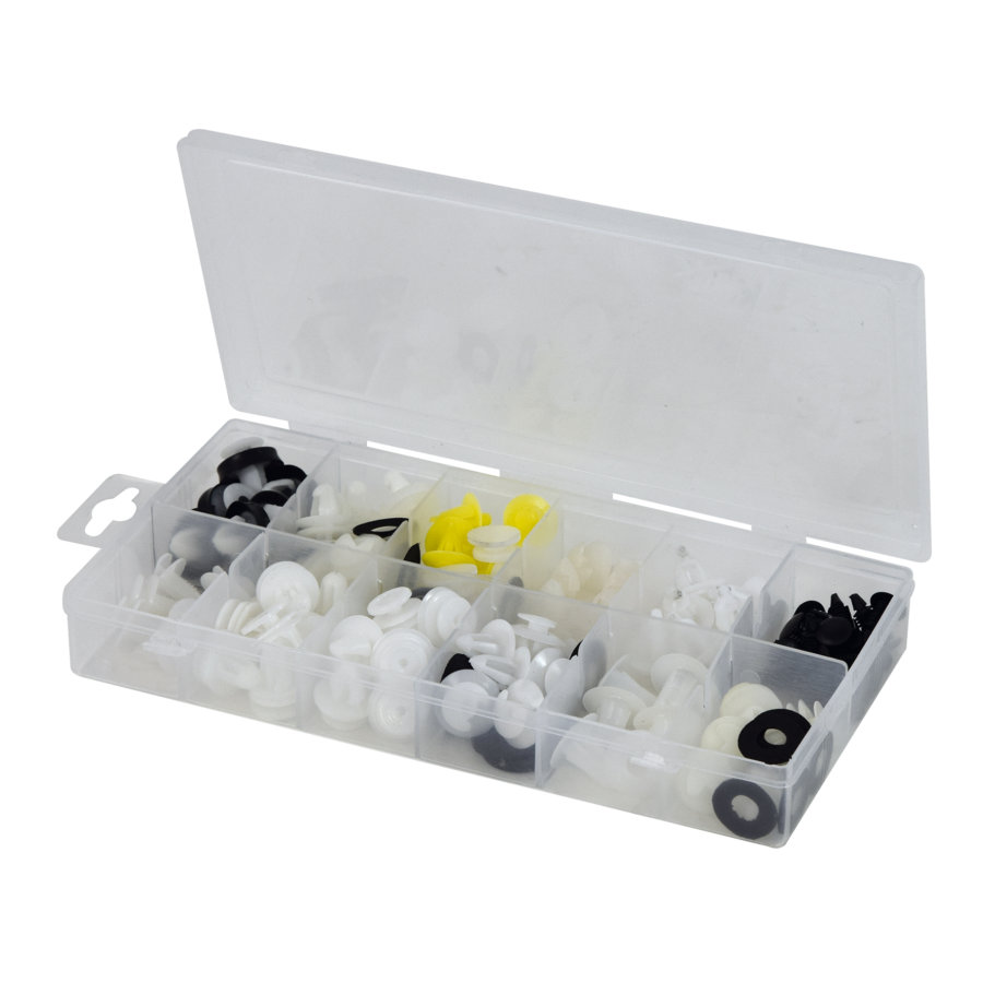 Coffret Agrafes Panneaux De Portes Peugeot/citroen Autobest 93 Pièces