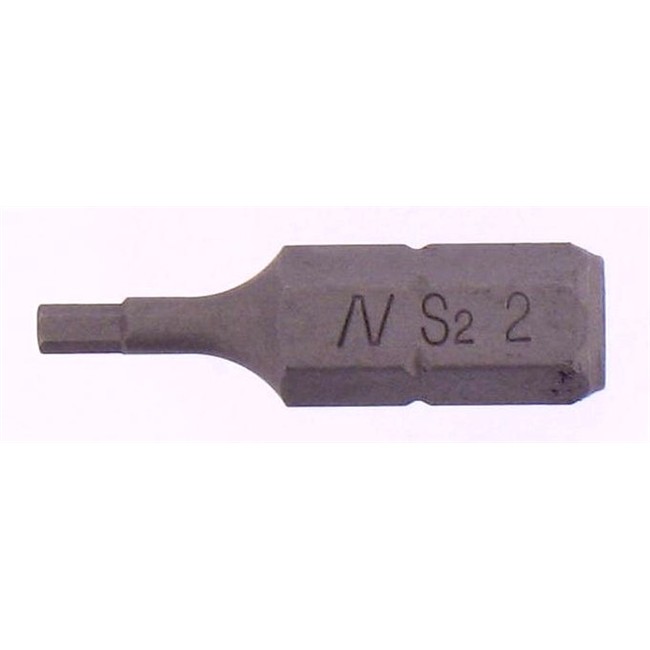 Embout 1/4x 25mm Allen Creux H2