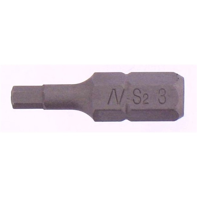 Embout 1/4x 25mm Allen Creux H3