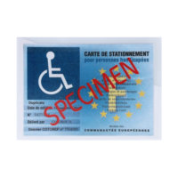 Porte-carte de stationnement transparent pour handicap de voiture,  porte-rétroviseur, porte-aide au stationnement de garage, accessoires pour  handicapés - AliExpress