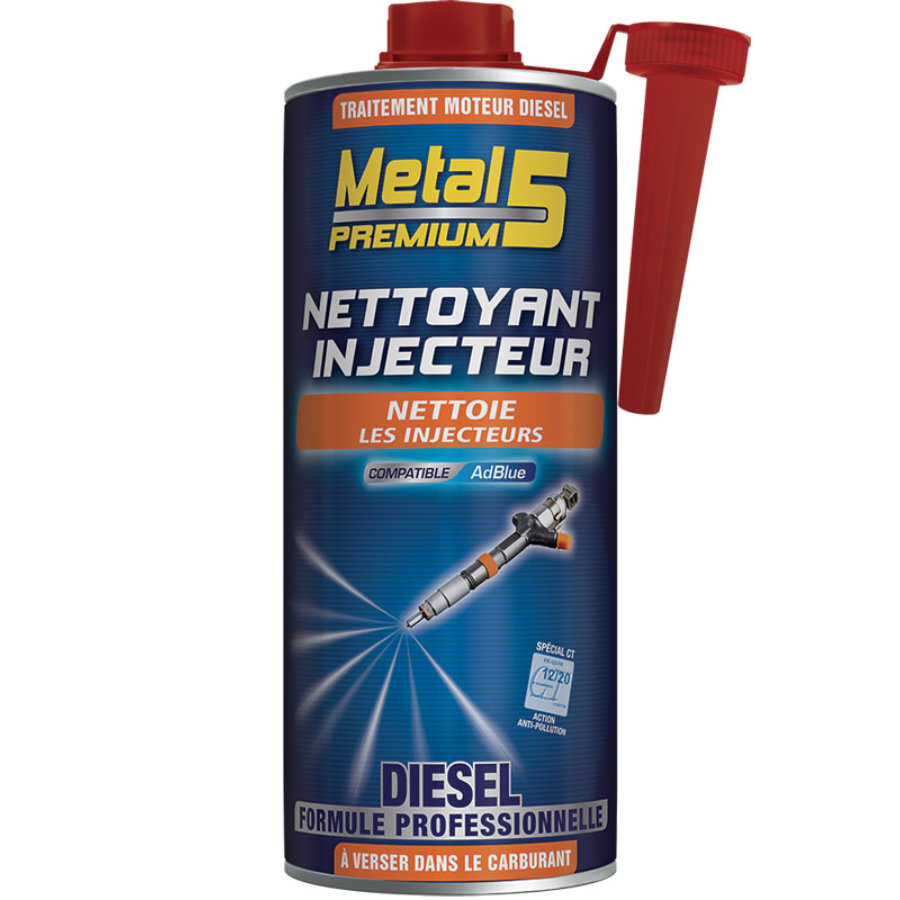 Nettoyant Injecteur Diesel Metal 5 1000 Ml