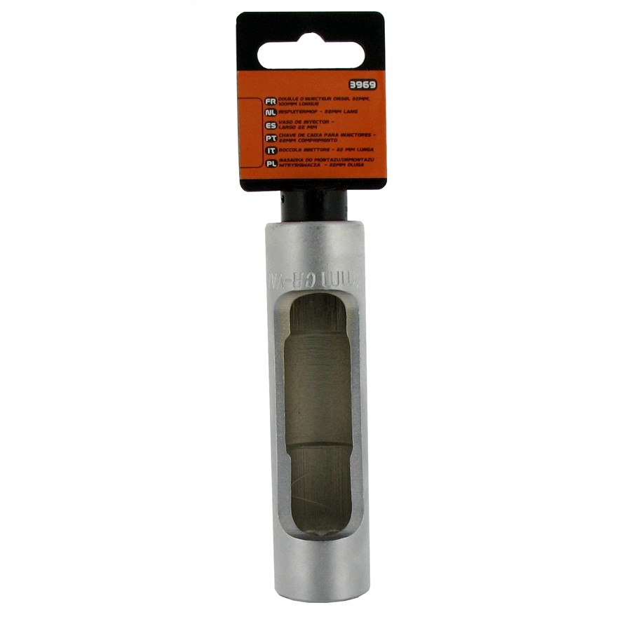 Douille 6 Pans 22 Mm Carré 1/2'' Laser 3969 Pour Injecteur Diesel