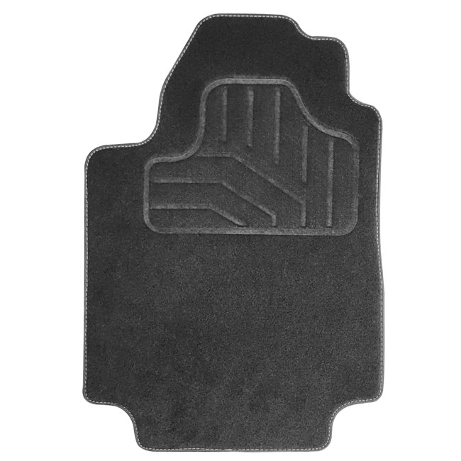 1 Tapis Avant Universel Moquette Norauto Noir