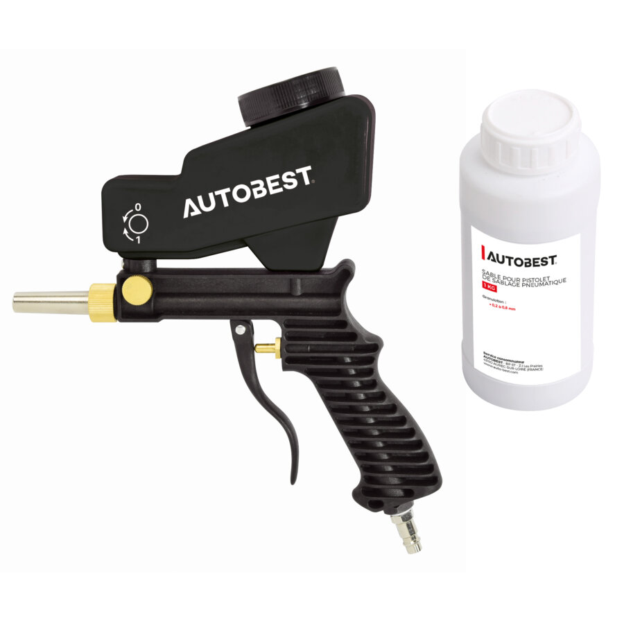 Pistolet De Sablage Pneumatique Avec Réservoir Autobest
