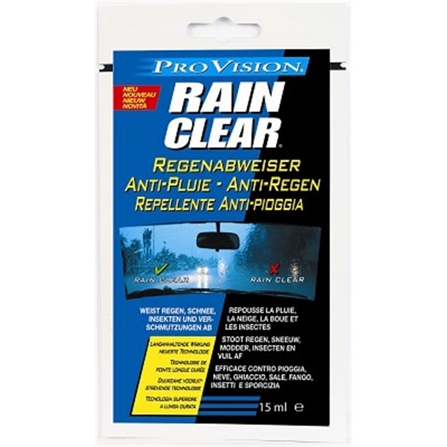 Lingettes Anti-pluie Rain Clear