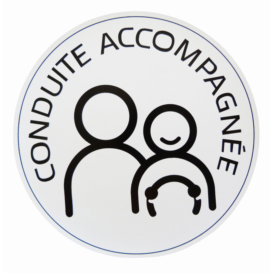 Disque Magnétique Ca Pour Les Jeunes Conducteurs De 15 Cm