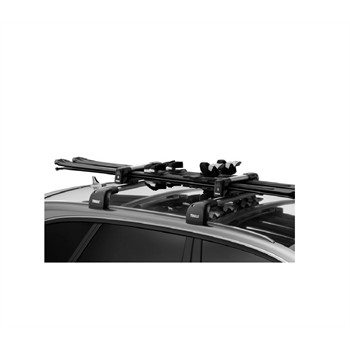 porte skis sur barres de toit thule snowpack 7322 pour 2 porte skis sur barres de toit thule snowpack 7322 pour 2