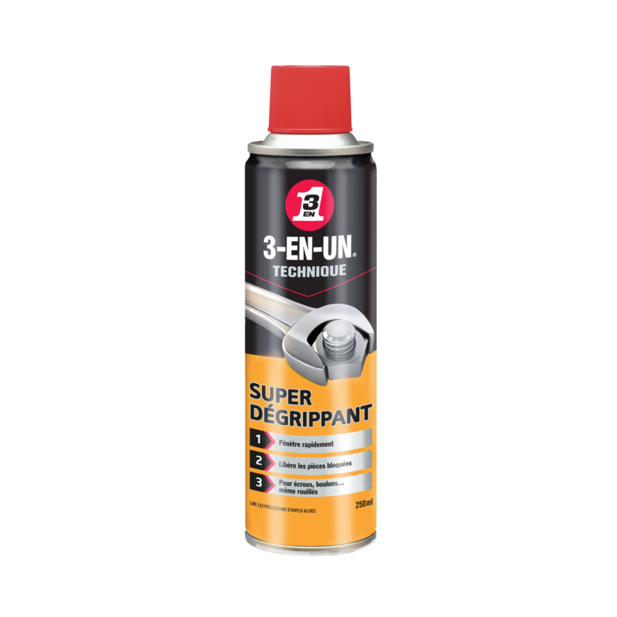 Dégrippant 3-en-un 250 Ml