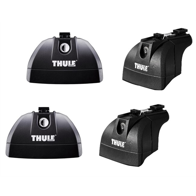 4 Pieds De Fixation Thule Rapid System 753
