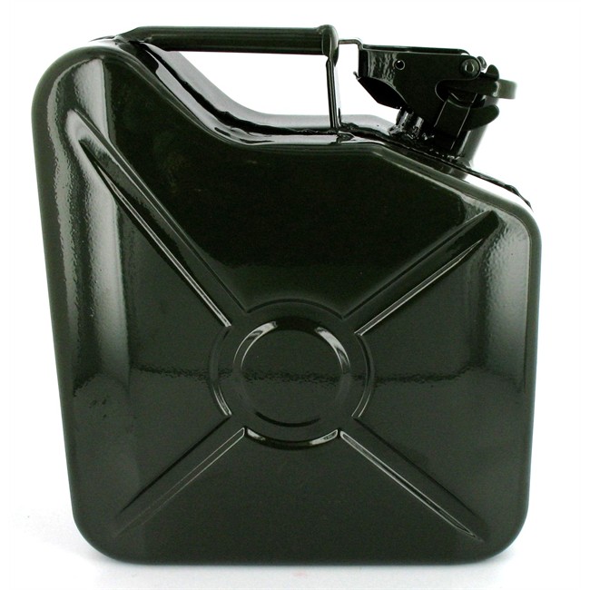 Jerrican Carburant En Métal Vert Us 5 L\