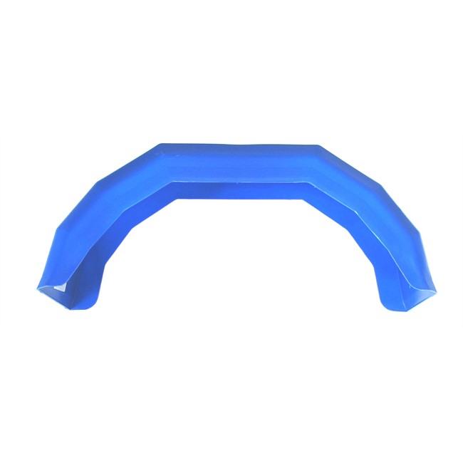 Garde-boue En Plastique Bleu Galbé Pour Roue 10 Pouces Dbd