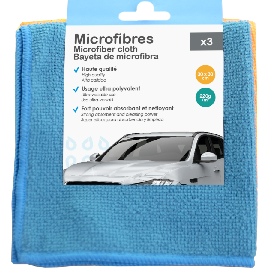Lot Microfibres X3 220g