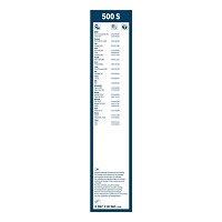 Bosch Balais D'Essuie-Glace Plats Conventionnel Twin Spoiler 552S - 550mm/400mm - Paire Avant Pour Meilleure Visibilité