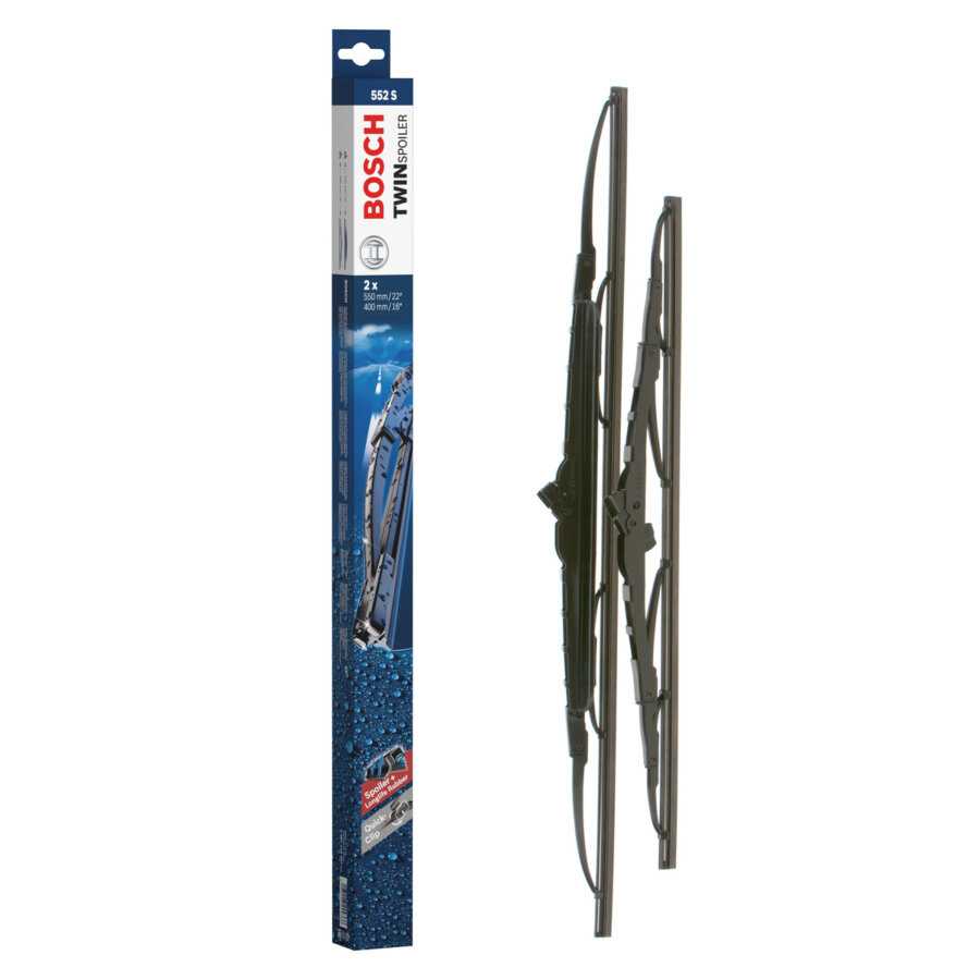 2 Balais D'essuie-glace Bosch Twin Avec Spoiler 552s