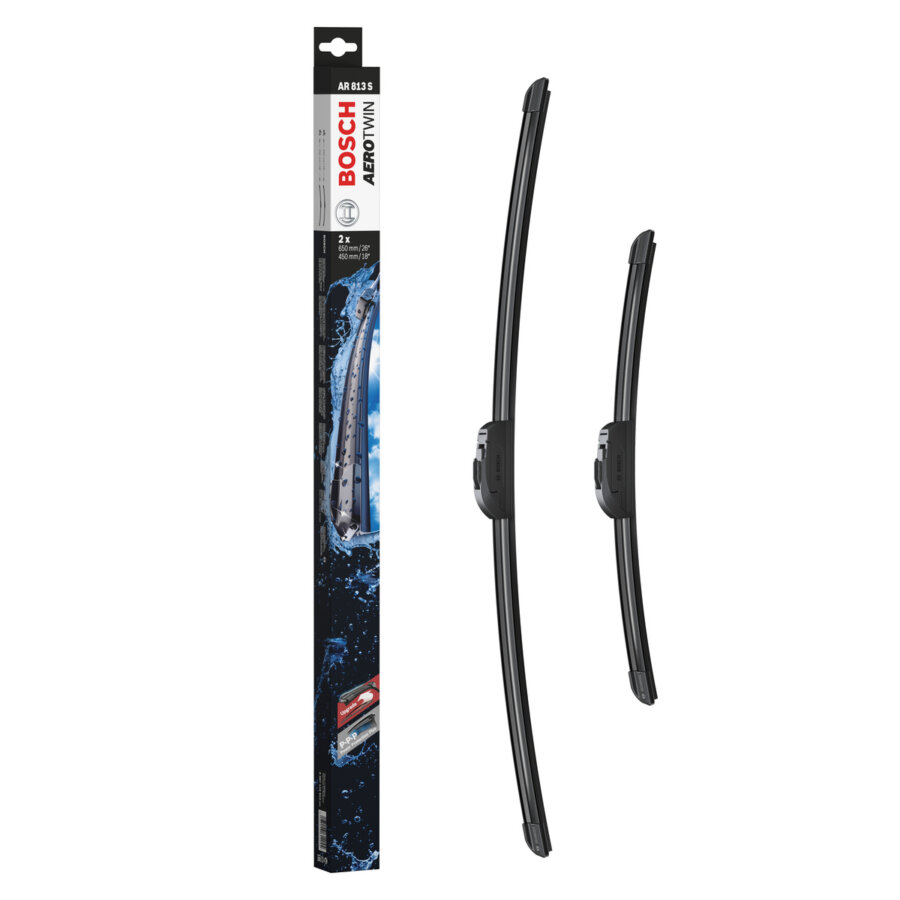 2 Balais D'essuie-glace Bosch Aerotwin Retrofit Ar813s