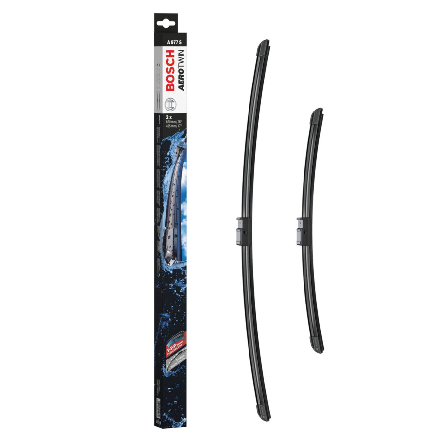 2 Balais D'essuie-glace Bosch Aerotwin A977s
