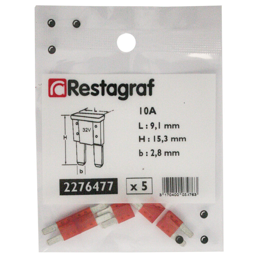 Restagraf - Fusible Plat Micro II - Protection Circuit Élect
