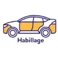 Restagraf - Agrafe de Fixation Carrosserie - Spécial Moulure pour Ceinture de Caisse - Compatible avec MERCEDES CLASSE C, CLK - Réf. 12651