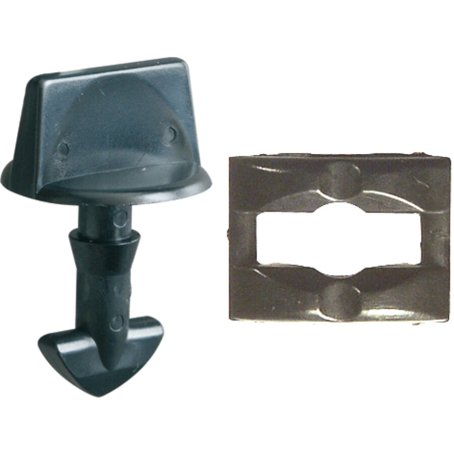 2 Vis Avec 2 Platines De Verrouillage Pour Carénage Sous Moteur