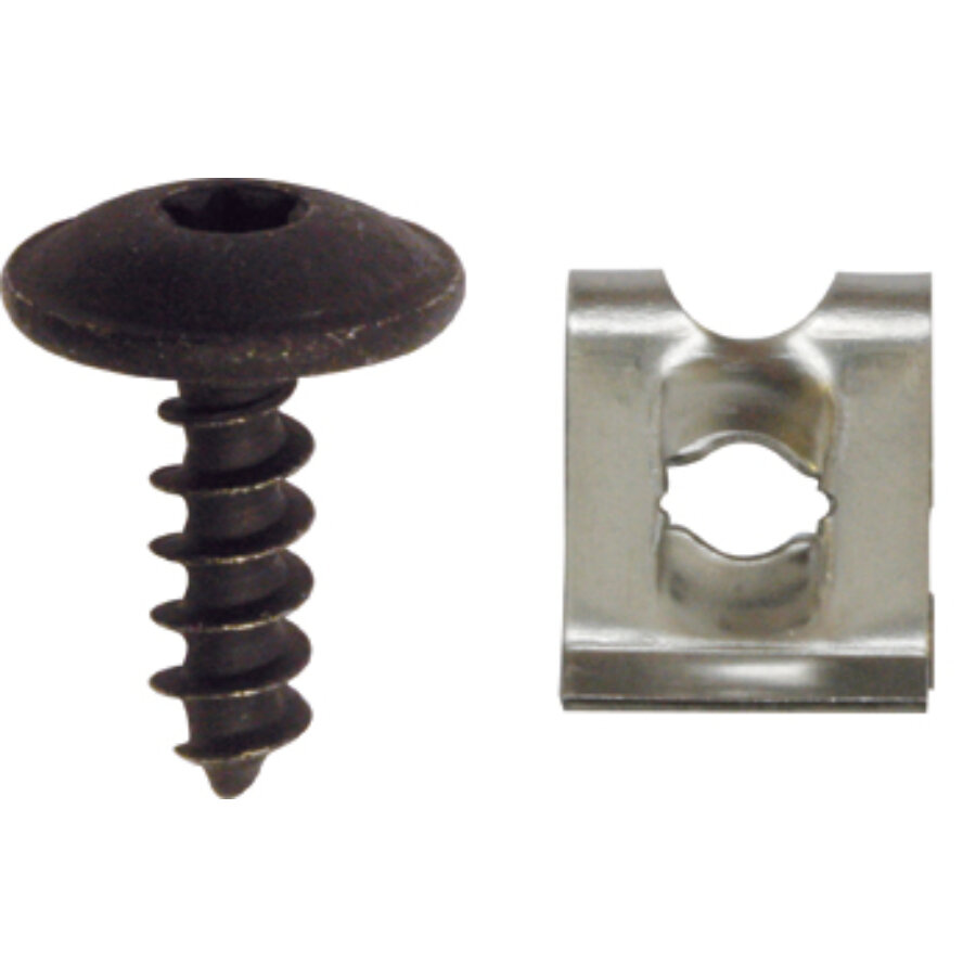 RESTAGRAF - Lot De 25 Clips-écrous 4.2 Mm | Pour Fixation Rapide Sur Tôles, Compatible Fiat Brava/Bravo, Punto, Marea - 14