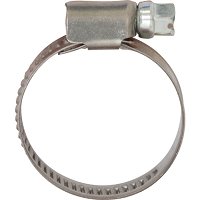 Colliers De Serrage AERZETIX - Lot De 5, 40-60mm, Acier Zingué Argent - Pour Jardinage Et Auto