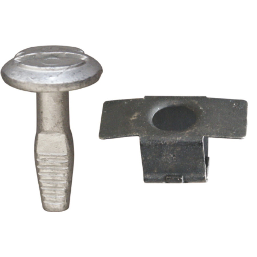 3 Vis 1/4 De Tour Avec Écrous De Verrouillage Pour Carénage Sous Moteur