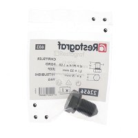 Tappo Di Scolo Olio Con Guarnizione Integrata M12-1,25 X 12,5 Mm In Acciaio - Confezione Da 3 - Compatibile Con Dacia, Renault, Toyota, Nissan