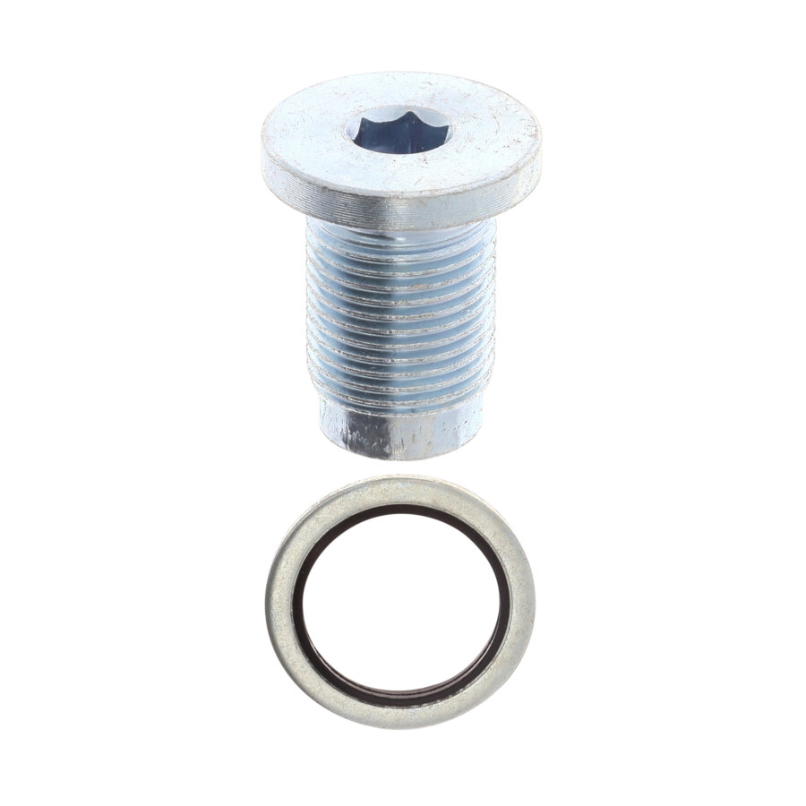 Bouchon De Vidange Restagraf N°630 En Acier Filetage M18 - 1,5 X 27 Mm