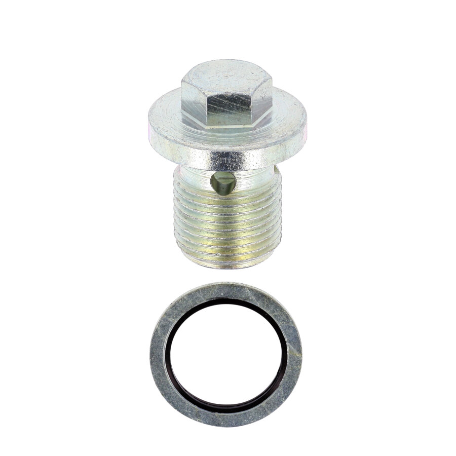Bouchon De Vidange Restagraf N°616 En Acier Filetage M18 - 1,50 X 22 Mm