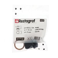 Restagraf - Joint De Bouchon De Vidange - 18,7 X 26 X 1,5 Mm - Réf