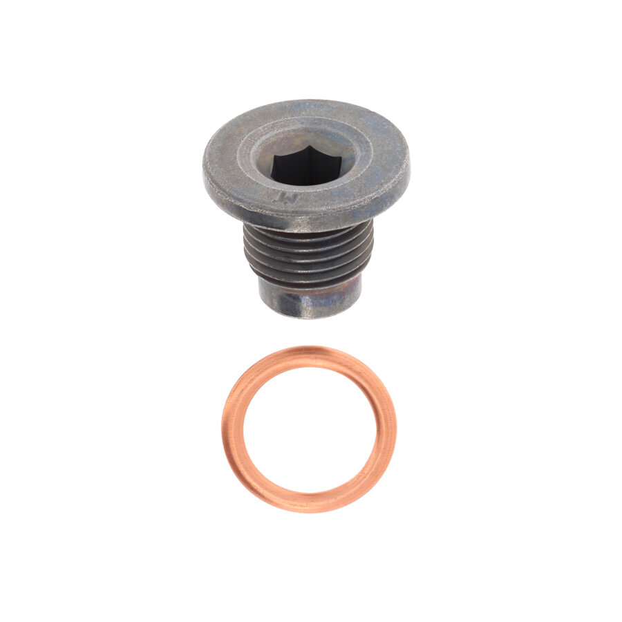 Bouchon De Vidange Restagraf N°601 En Acier Filetage M16 - 1,5 X 17 Mm