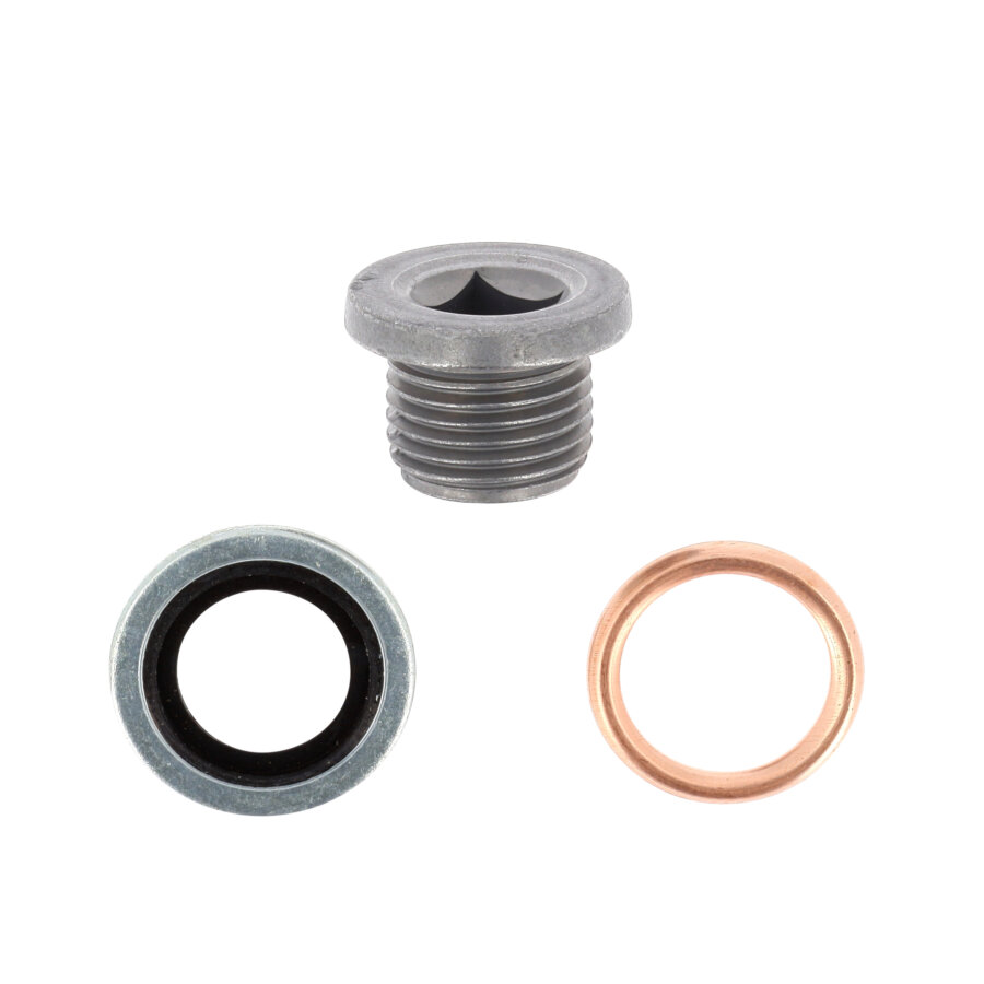 Bouchon De Vidange Restagraf N°602 En Acier Filetage M16 - 1,5 X 13 Mm