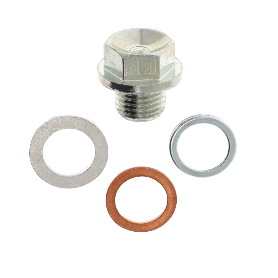Bouchon De Vidange Restagraf N°613 En Acier Filetage M14 - 1,5 X 11 Mm