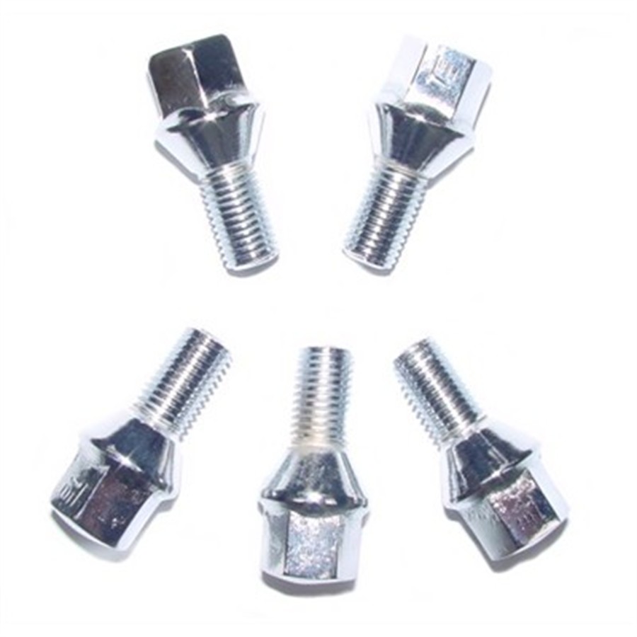 20 Boulons Fixes Coniques 12 X 1,25 X 24 Tête De 17 Mm