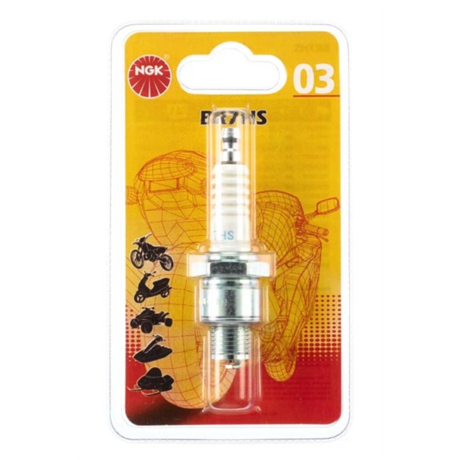 1 Bougie Pour 2 Roues Ngk Br7hs