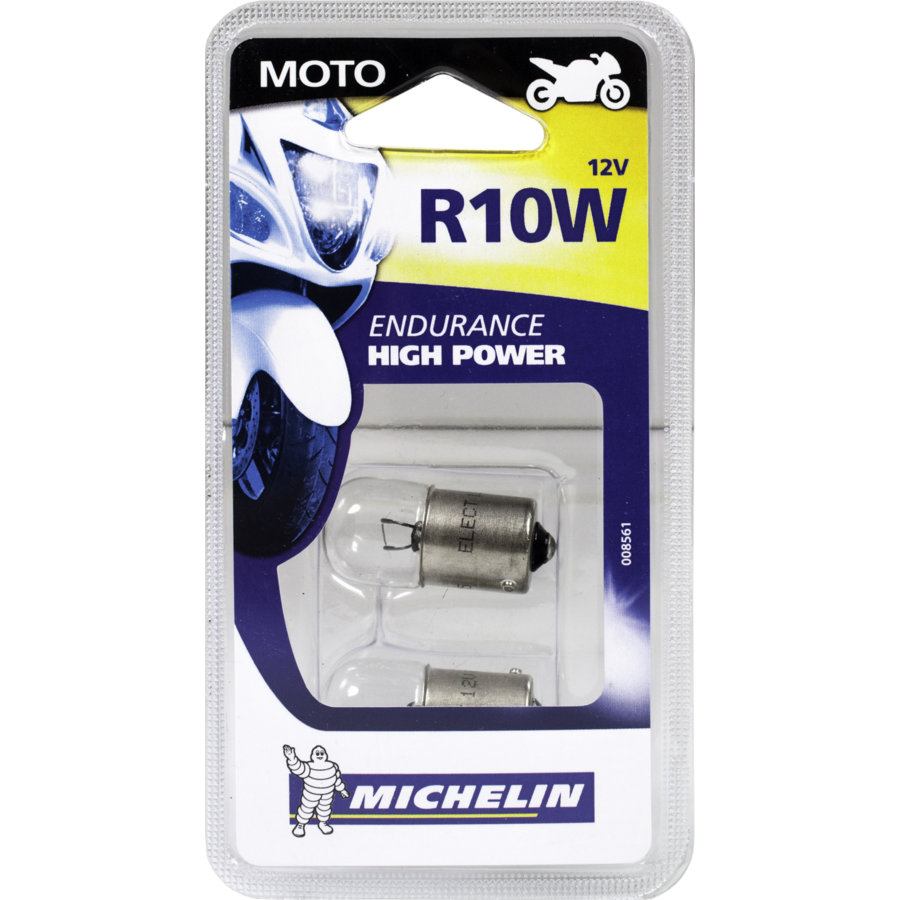 2 Ampoules 2 Roues Michelin 12v R10w