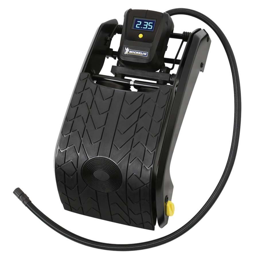 Pompe À Pied Double Piston Michelin Avec Manomètre Digital