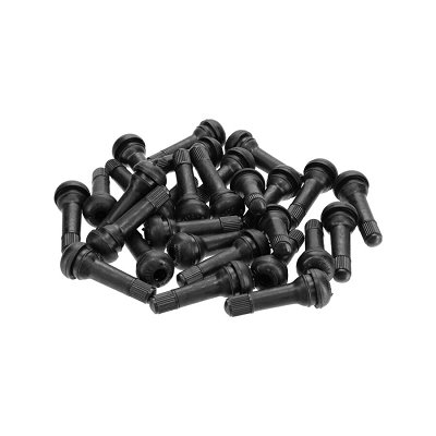 Bouchons De Valve De Pneu Aluminium Noir – Lot De 4, Universel (auto, Moto, SUV)
